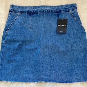 F21 Denim Skirt